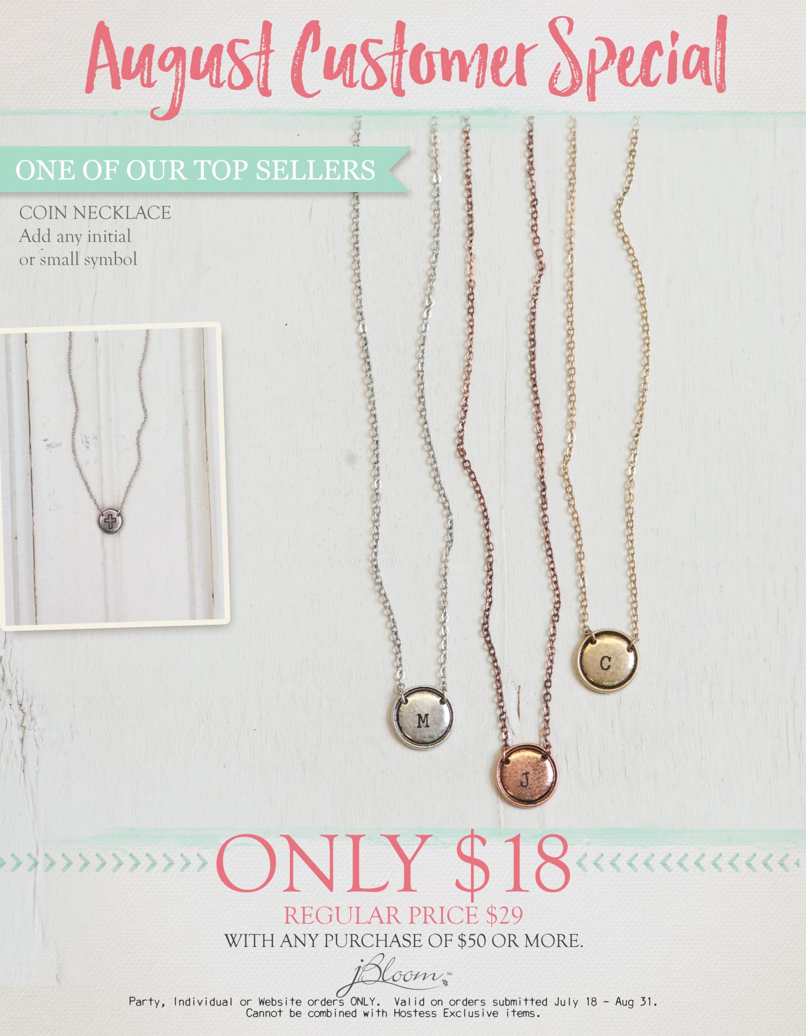 Monthly Specials Direct Selling Jewelry